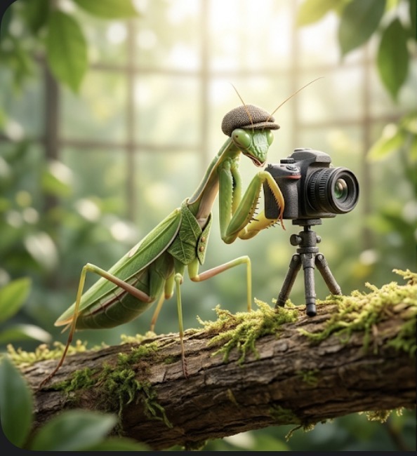 Mindful Mantis — presence sessions and natural light portraits
